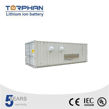 Litijumski kontejner sistema za skladištenje energije